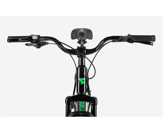 Велосипед SITIS CROSSER 7SP HD 29" (2025, Black-Green), Цвет: зелёный, Размер рамы: 21", изображение 4