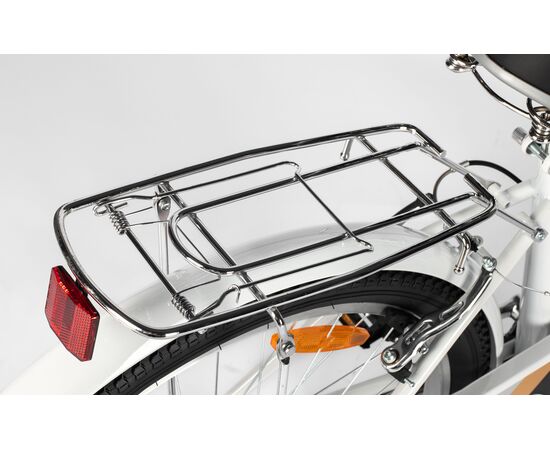 Велосипед SITIS POINT 7SP 24" (2025, White-Black-Beige), Цвет: белый, Размер рамы: 12", изображение 10