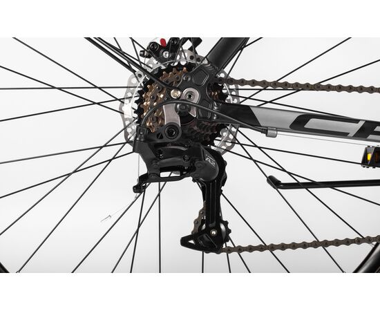 Велосипед SITIS CROSSER SCRMD 9.0R 29" (2025, Black-Grey), Цвет: серый, Размер рамы: 19", изображение 11