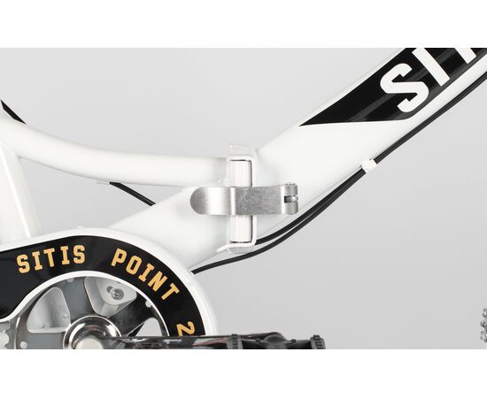 Велосипед SITIS POINT 7SP 24" (2025, White-Black-Beige), Цвет: белый, Размер рамы: 12", изображение 8