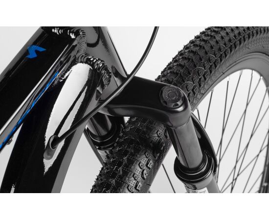 Велосипед SITIS CROSSER 7SP 29" (2025, Black-Grey-Blue), Цвет: серый, Размер рамы: 21", изображение 8