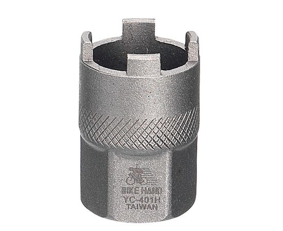 Съемник трещотки BIKEHAND YC-401H под 4 шлица (серебристый)