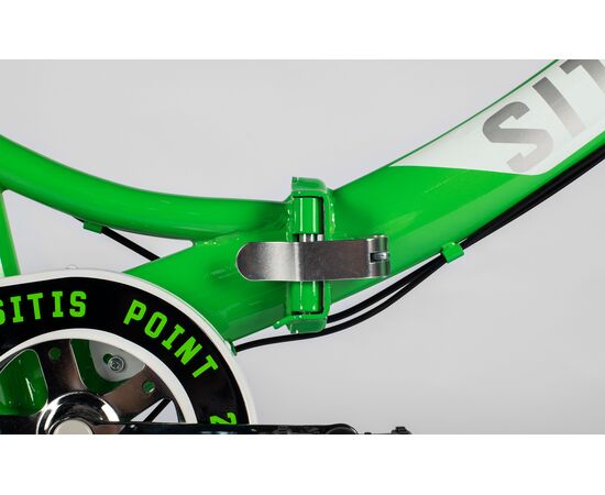 Велосипед SITIS POINT 7SP 20" (2025, Green-White-Black), Цвет: зелёный, Размер рамы: 10", изображение 10