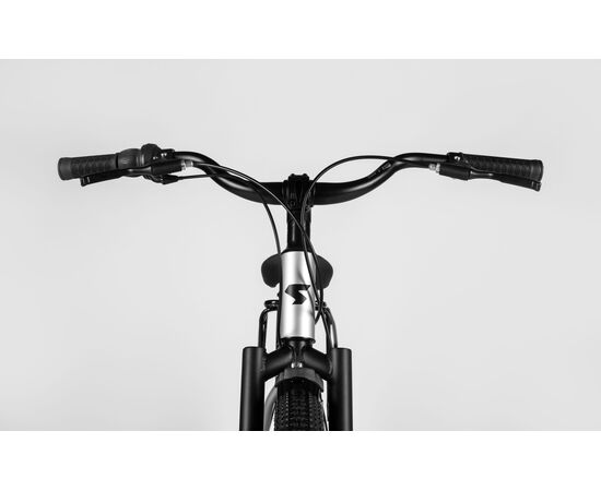 Велосипед SITIS ANY Regit 7SP 27,5" (2025, Grey-Orange-Black), Цвет: серый, Размер рамы: 17", изображение 4