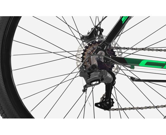 Велосипед SITIS CROSSER 7SP HD 29" (2025, Black-Green), Цвет: зелёный, Размер рамы: 21", изображение 11