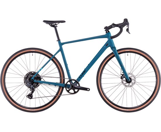 Велосипед Cube Nuroad One 700C (poseidongreen´n´black), Цвет: синий, Размер рамы: M