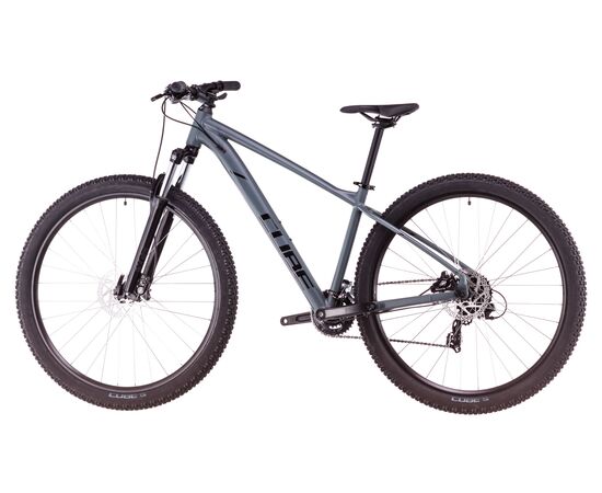 Велосипед Cube Aim One 29 (foggyblack´n´black), Цвет: серый, Размер рамы: XL, изображение 4