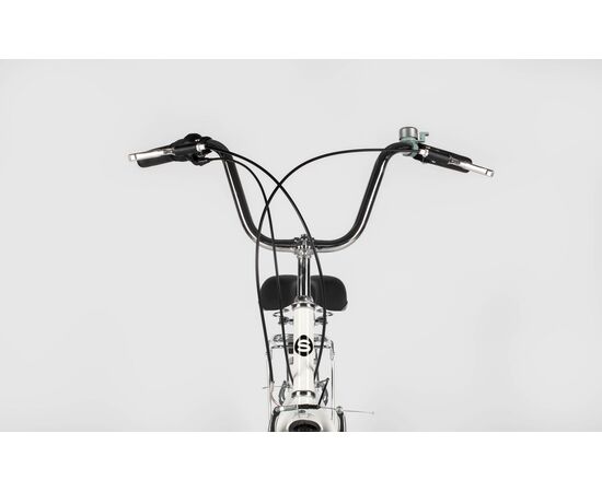 Велосипед SITIS POINT 7SP 24" (2025, White-Black-Beige), Цвет: белый, Размер рамы: 12", изображение 4