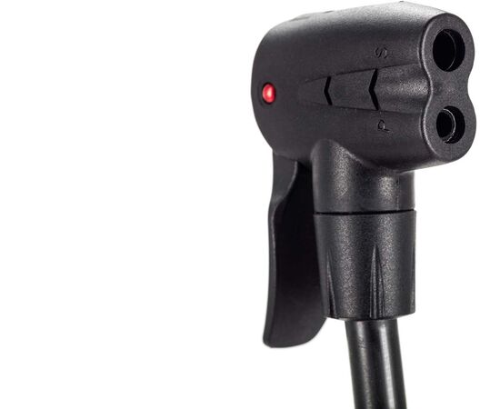 Насос напольный CUBE RFR Floorpump HQP (black´n´glossy black), изображение 3