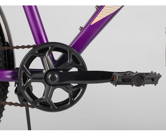 Велосипед SITIS ANY Regit 1SP 26" (2025, Dark Purple-Turquoise-White), изображение 8