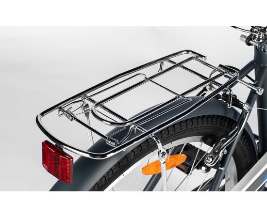 Велосипед SITIS POINT 7SP 26" (2025, Grey-Black-Blue), Цвет: серый, Размер рамы: 13,5", изображение 10