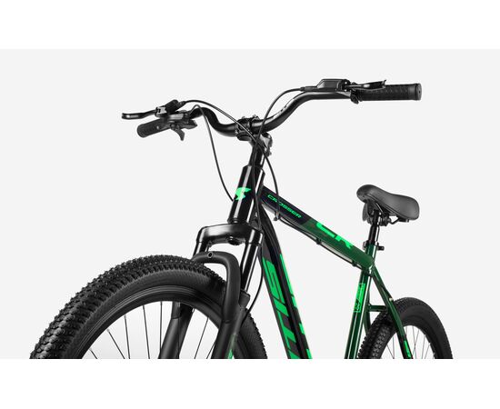 Велосипед SITIS CROSSER 7SP HD 29" (2025, Black-Green), Цвет: зелёный, Размер рамы: 21", изображение 6