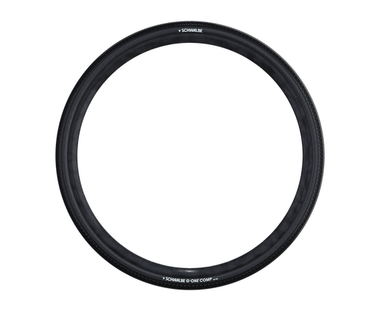 Велосипедная покрышка Schwalbe G-ONE COMP 28x2.00 (50-622), K-Guard, Black, Цвет: черный, Ширина: 2.00" (50 мм), изображение 2