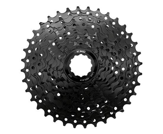 Кассета KMC CS 10S 11-36T сталь чёрный HG, Цвет: черный, Количество зубьев: 11-36