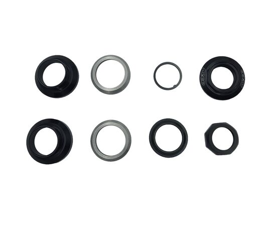 Рулевой набор NECO H671 1"x24T(22.2x30x27мм) 6-190380, внешний, резьбовой (чёрный), изображение 3