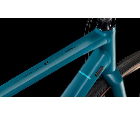 Велосипед Cube Nuroad One 700C (poseidongreen´n´black), Цвет: синий, Размер рамы: M, изображение 9