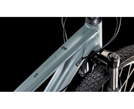 Велосипед Cube Aim One 29 (foggyblack´n´black), Цвет: серый, Размер рамы: XL, изображение 7