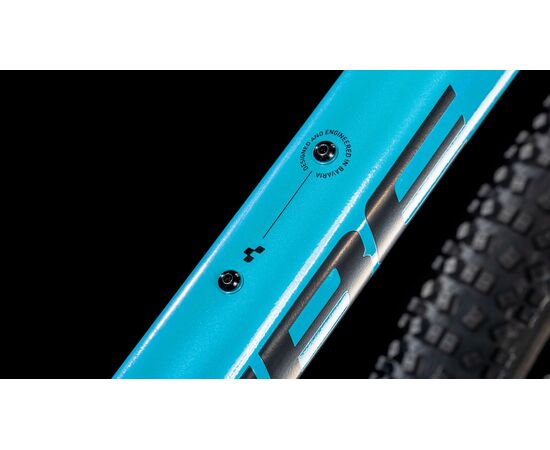 Велосипед Cube Aim Race 29 (swimmingpool´n´black), Цвет: голубой, Размер рамы: L, изображение 11