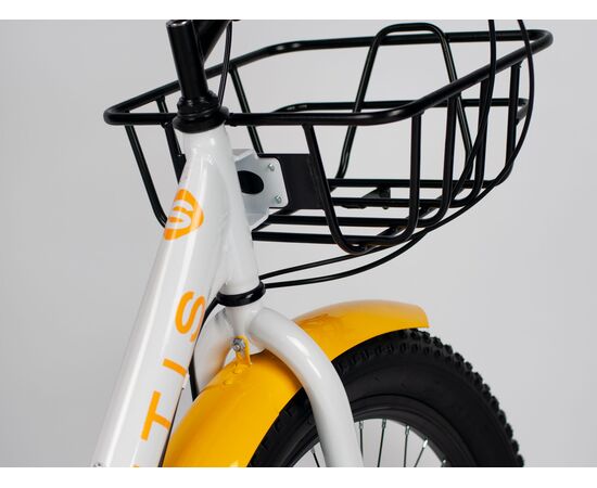 Велосипед трехколесный SITIS CARGO рикша FAT 24" (2025, White-Yellow), Цвет: белый, изображение 3