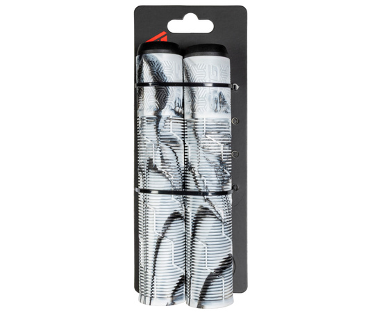 Грипсы STG Gravity (165 мм, белый с черным), Цвет: белый, изображение 3