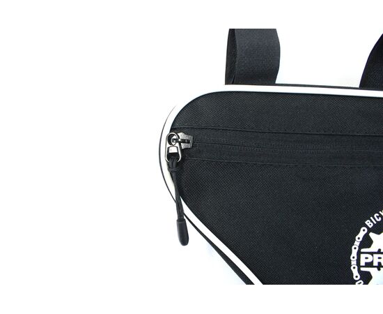 Велосумка PROTECT 555-204 под раму (черный/белый), Цвет: белый, Размер: Один размер, изображение 3