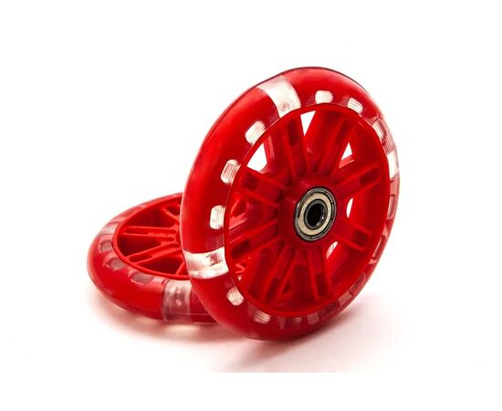 Колёса опорные боковые 115 мм, светящиеся, усиленные, для 12-20", изображение 2