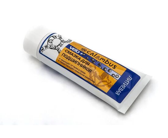 Смазка CALAMBUS для подшипников густая ЛИТИЕВАЯ (ТУБА) 70 г., изображение 2