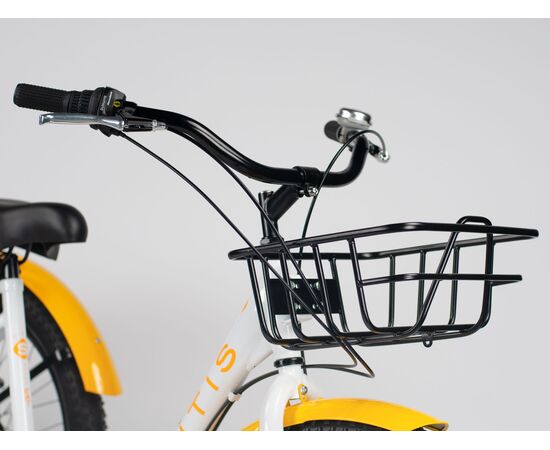Велосипед трехколесный SITIS CARGO рикша FAT 24" (2025, White-Yellow), Цвет: белый, изображение 5