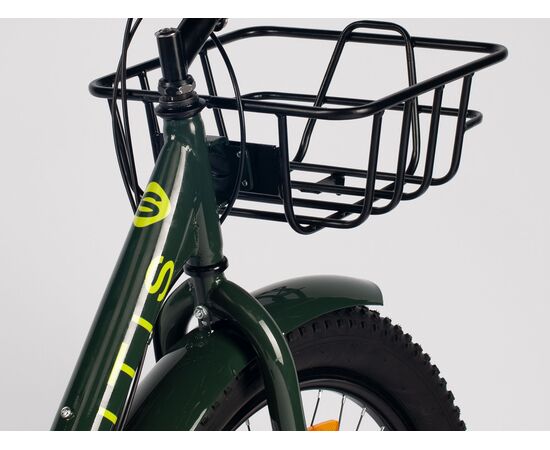 Велосипед трехколесный SITIS CARGO рикша FAT 24" (2025, Black-Green), Цвет: зелёный, изображение 3