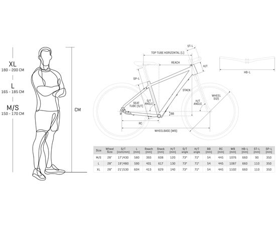 Велосипед Cyclision Zodin 2 Alivio 28" (голубой), Цвет: голубой, Размер рамы: M/S, изображение 2