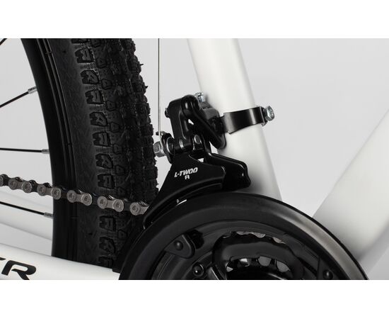 Велосипед FOREVER SPRING FSP7.0 27,5" (2025, White-Black-Grey), Цвет: белый, Размер рамы: 15", изображение 9