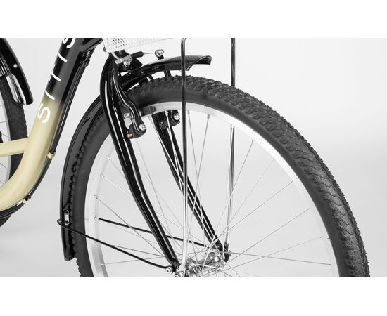 Велосипед трехколесный SITIS CARGO рикша 26" (2025, Black-Khaki), изображение 7