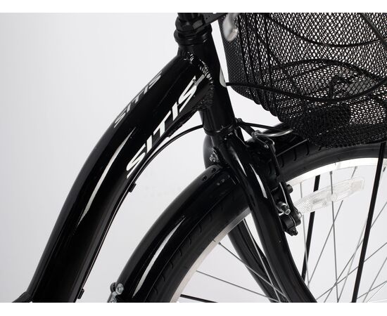 Велосипед трехколесный SITIS CARGO рикша 26 alloy (2025, Black-White), изображение 2