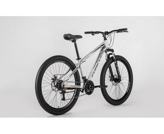 Велосипед FOREVER SPRING FSP7.0 27,5" (2025, White-Black-Grey), Цвет: белый, Размер рамы: 15", изображение 3