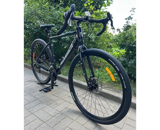 Велосипед Crosser NORD 700C (черный), Цвет: черный, Размер рамы: 55 см, изображение 3