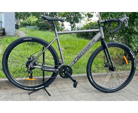 Велосипед Crosser NORD 700C (серый), Цвет: серый, Размер рамы: 53 см