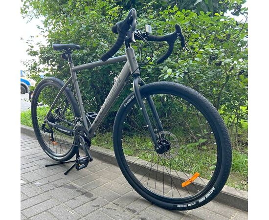 Велосипед Crosser NORD 700C (серый), Цвет: серый, Размер рамы: 53 см, изображение 3