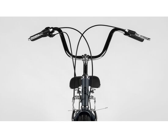 Велосипед SITIS POINT 7SP 26" (2025, Grey-Black-Blue), Цвет: серый, Размер рамы: 13,5", изображение 4