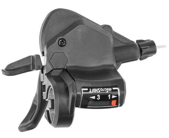 Шифтер триггерный MicroSHIFT TS39-3L, левый, 3 ск., с тросом 1800 мм