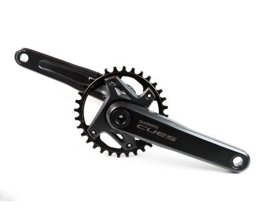 Система шатунов Shimano CUES FC-U6000 (10 ск.,  175 мм, 32T, интегрированный вал, с кареткой, без упаковки)