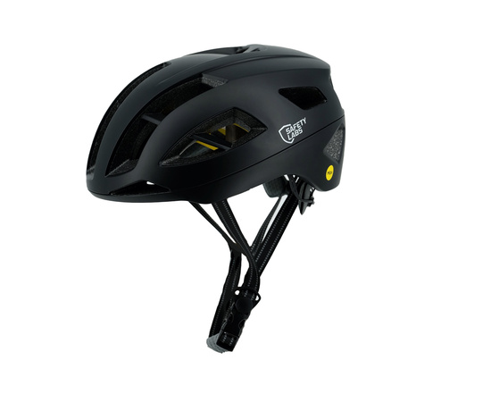 Велошлем Safety Labs X-Eros 2.0 MIPS (матовый чёрный), Цвет: черный, Размер: 54-57, изображение 4 Велошлем Safety Labs X-Eros 2.0 MIPS (матовый чёрный), Цвет: черный, Размер: 54-57, изображение 4