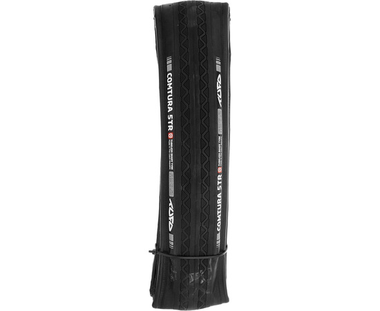 Велосипедная покрышка TUFO COMTURA 5TR 28-622 (700x28C), 210/375 tpi (складная, чёрная), изображение 2