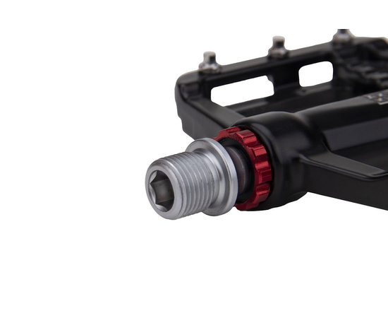 Педали AXXY Magna, магний, промподшипник, 115x106 мм, 9/16" (чёрный), изображение 2 Педали AXXY Magna, магний, промподшипник, 115x106 мм, 9/16" (чёрный), изображение 2