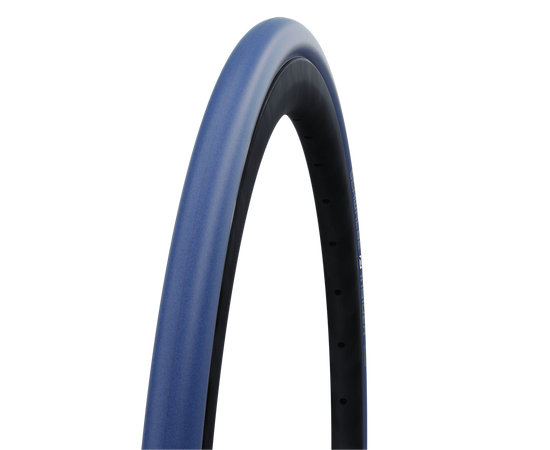 Покрышка 700x23C (23-622) Schwalbe Insider (для тренажеров, синяя, складная)