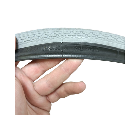 Велосипедная покрышка Schwalbe, HS 228, 24x1.0 (25-540), K-Guard, GRC, Grey, изображение 4