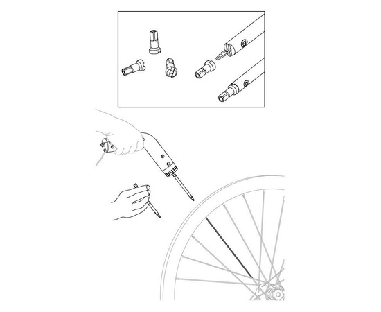 Ключ для спиц, специально для глубоких ободов IceToolz #12S4, изображение 2