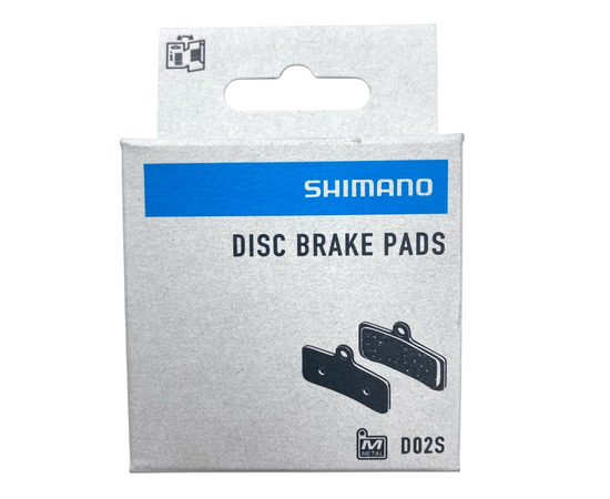 Тормозные колодки Shimano D02S, для диск тормозов BR-M810, пара, метал, изображение 2
