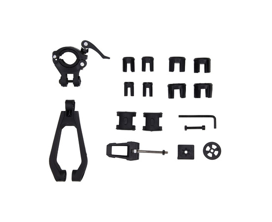 Комплект крыльев AXXY NoMud, 24-29", двухкомпонентные (черный/серый), изображение 5