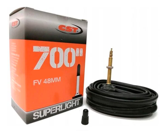 Камера велосипедная CST 29x1.90/2.35 FV 48 мм Super Light