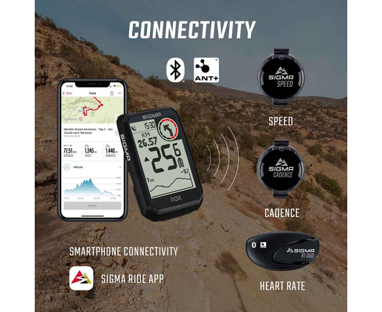 Велокомпьютер SIGMA ROX 4.0 Endurance (чёрный), изображение 6